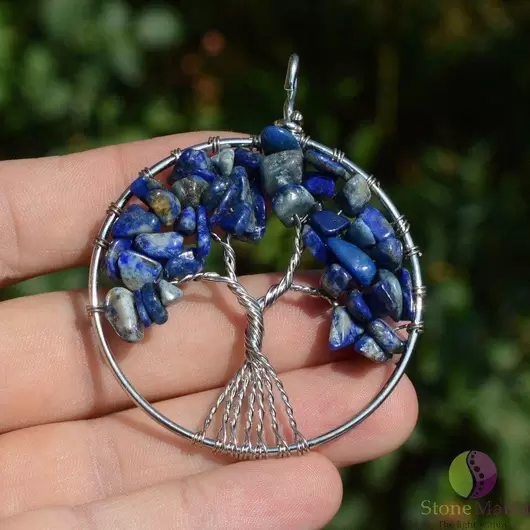 Pomul vietii cu pietre de lapis lazuli