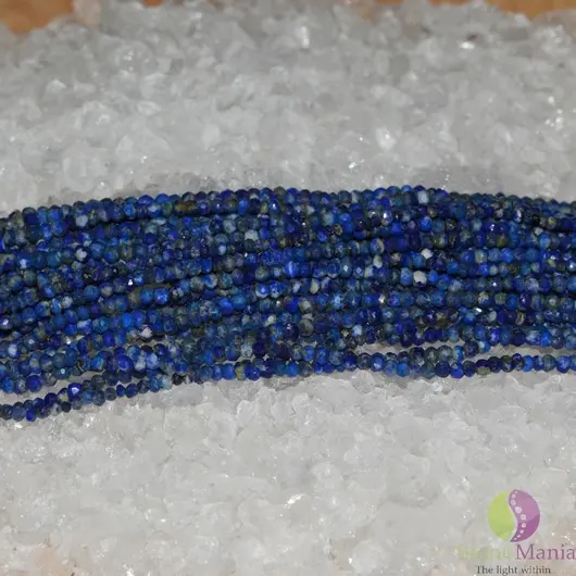 Sirag lapis lazuli discuri fatetate 3mm