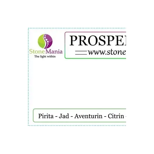 Bratara cristale pentru prosperitate 6mm