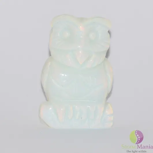 Bufnita opalit figurina gravata 50mm