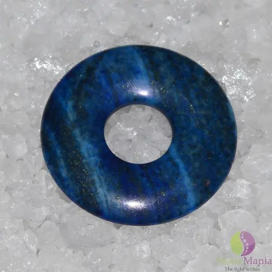 Lapis lazuli piatra PI donut 50mm