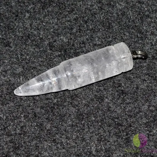 Pandantiv glont cristal de stanca 40mm