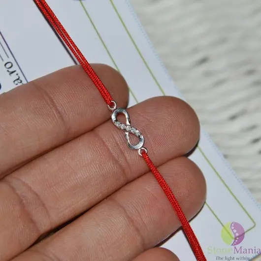 Bratara charm argint 925 infinit 12mm