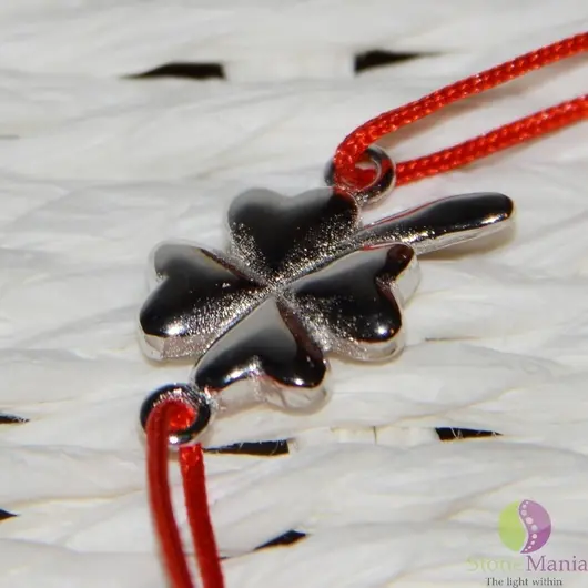 Bratara charm argint 925 trifoi M2