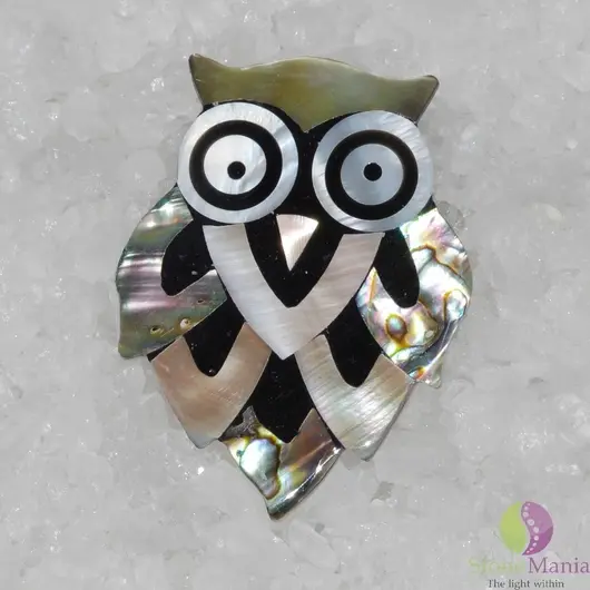 Brosa bufnita sidef multicolor
