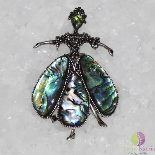 Brosa printesa scoica abalone