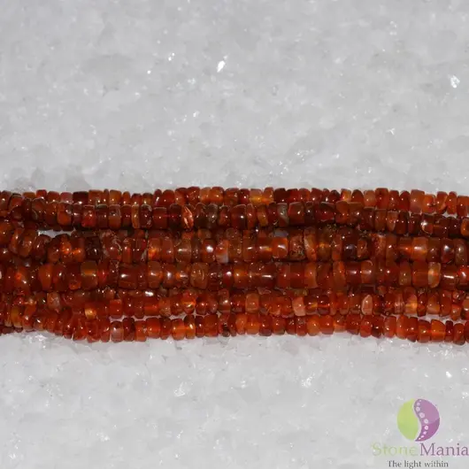Sirag carneol heishi 6-7mm, 33cm