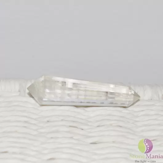 Bagheta cristal de stanca extra fatetat cu doua varfuri 50-60mm