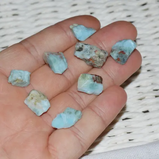 Larimar brut 10-14mm