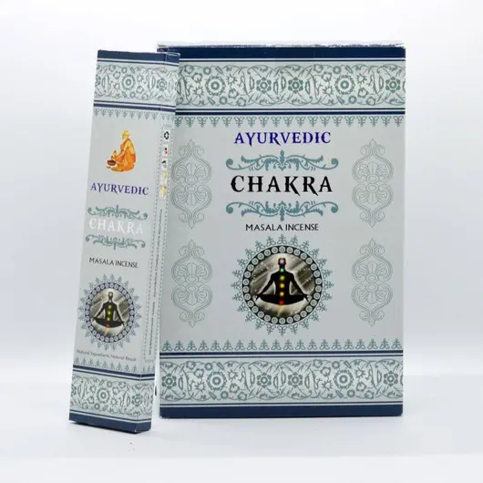 Betisoare parfumate Ayurvedic Chakra 15 buc