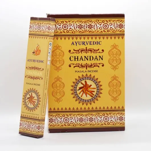 Betisoare parfumate Ayurvedic Chandan 15 buc