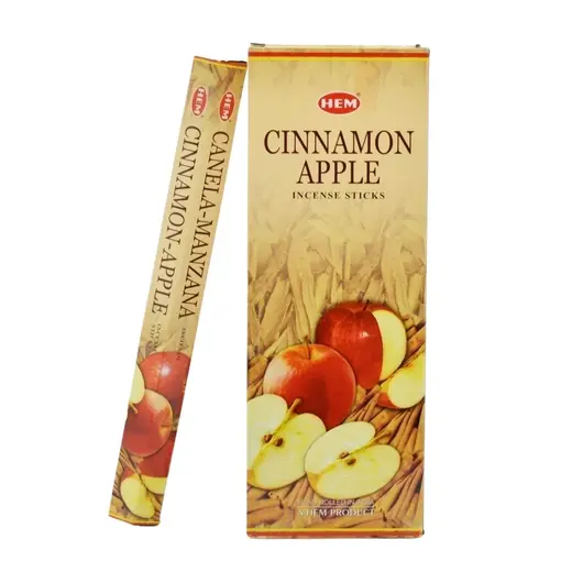 Betisoare parfumate HEM Cinnamon Apple 20 buc