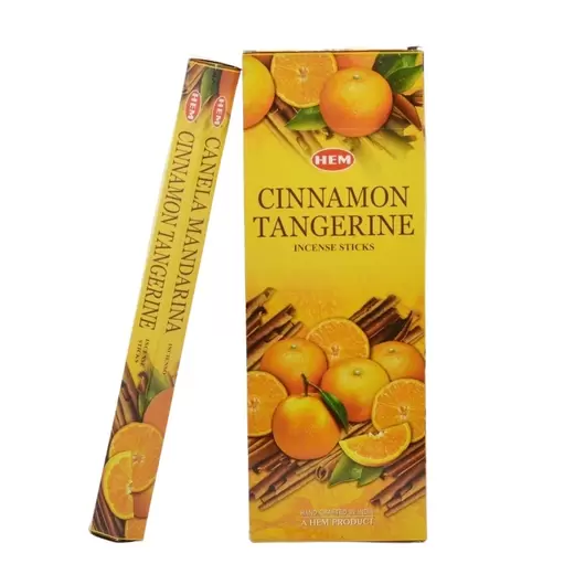 Betisoare parfumate HEM Cinnamon Tangerine 20 buc