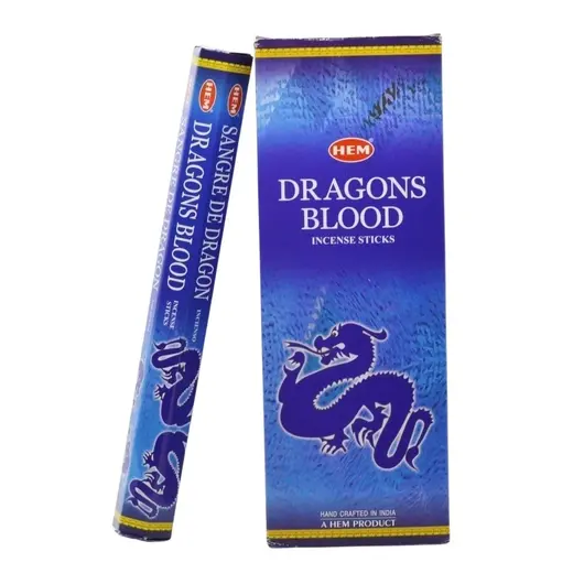 Betisoare parfumate HEM Dragons Blood Blue 20 buc