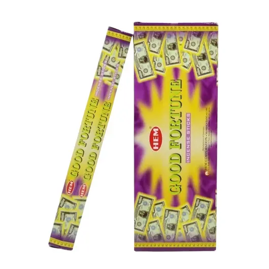 Betisoare parfumate HEM Good Fortune 20 buc