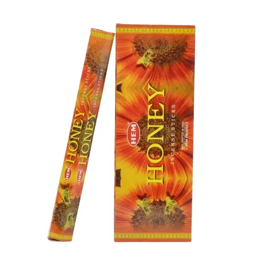 Betisoare parfumate HEM Honey 20 buc