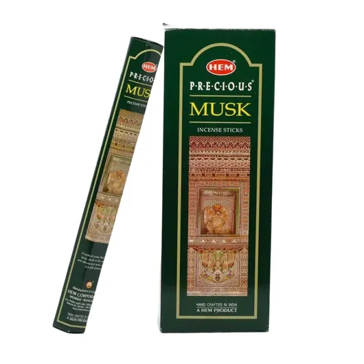 Betisoare parfumate HEM Precious Musk 20 buc