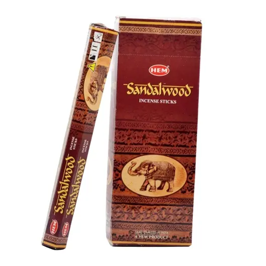 Betisoare parfumate HEM Sandalwood 20 buc