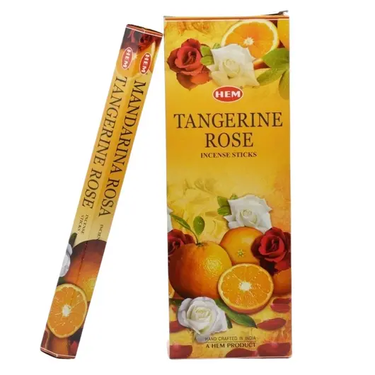 Betisoare parfumate HEM Tangerine Rose 20 buc