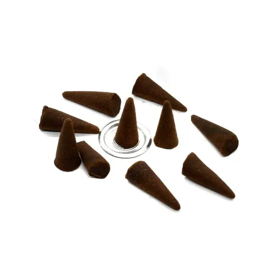 Conuri parfumate fumigatie HEM Frankincense Myrrh 10 buc