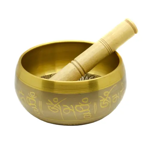 Bol tibetan cantator India 13cm, Dimensiune: 13cm