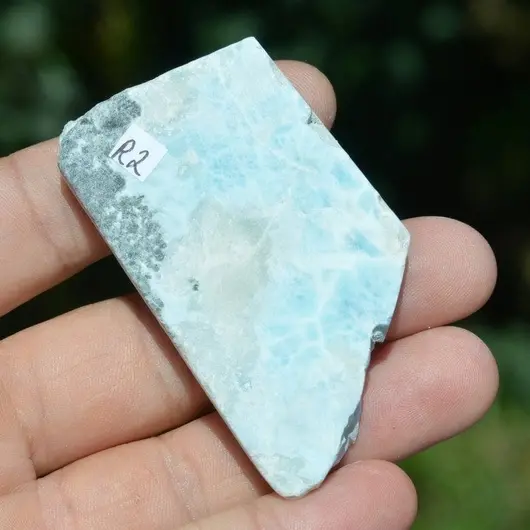 Larimar slefuit 63x36x9mm R2