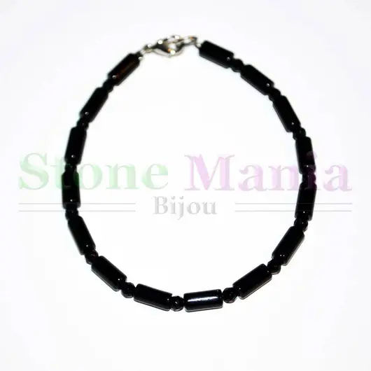 Bratara onix negru tub 8mm