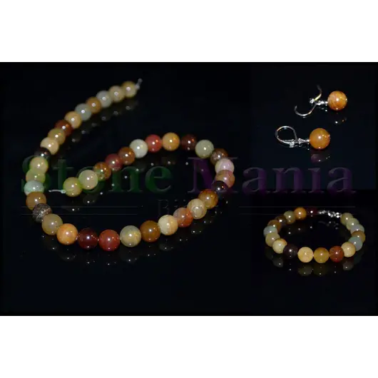 Set jad multicolor sfere 10mm