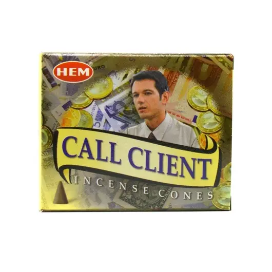 Conuri parfumate fumigatie HEM Call Client 10 buc, imagine 2