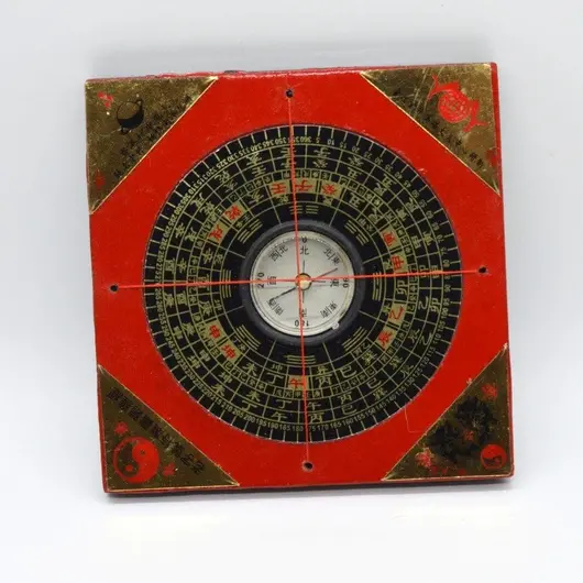 Busola geometrica Feng Shui Luo Pan mica 10cm