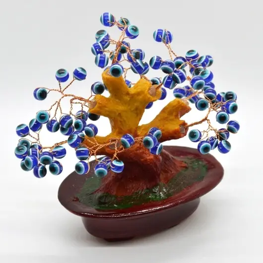 Copac Feng Shui cu ochi protectori mare 14cm