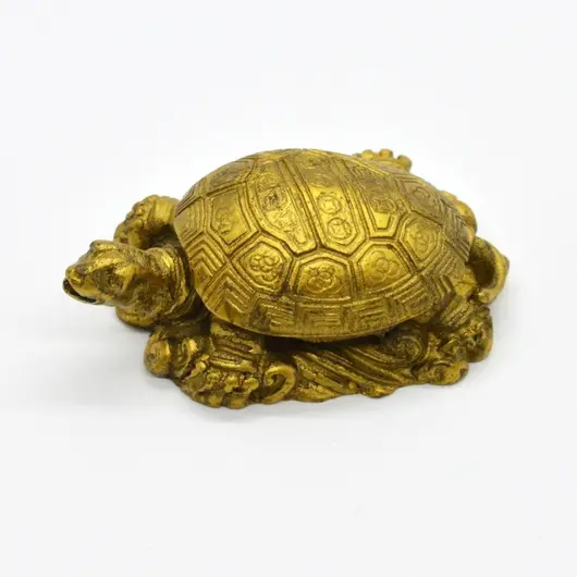 Statueta Feng Shui broasca testoasa din rasina 6,5cm, model 1