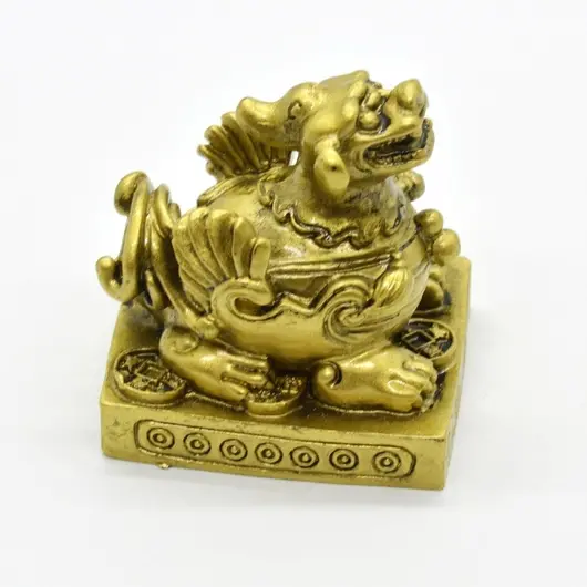 Statueta Feng Shui Pi Yao din rasina 6cm
