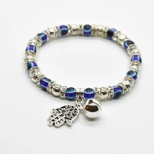 Bratara cu Ochiul lui Horus si Mana Fatimei (Hamsa), model 1