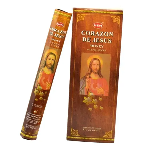 Betisoare parfumate HEM Corazon de Jesus 20 buc