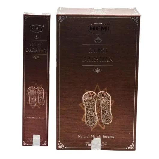 Betisoare parfumate HEM Guru Darshan 15g - Premium