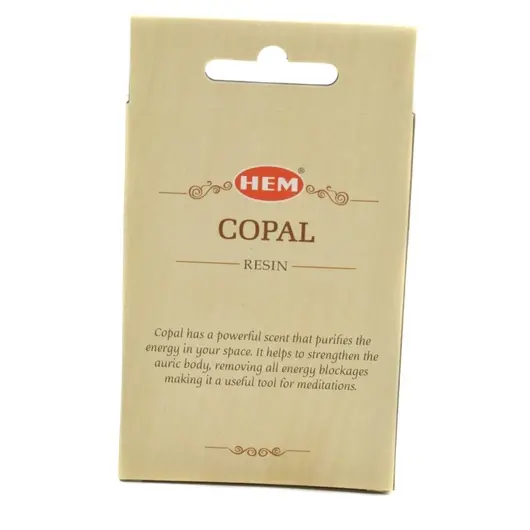 Rasina naturala pentru fumigatie Copal - HEM 30g