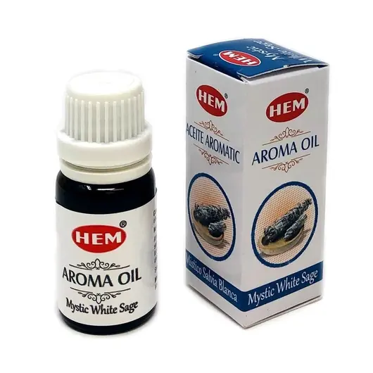 Ulei parfumat aromaterapie HEM Mystic White Sage 10ml, Alege aroma : Mystic White Sage, imagine 2