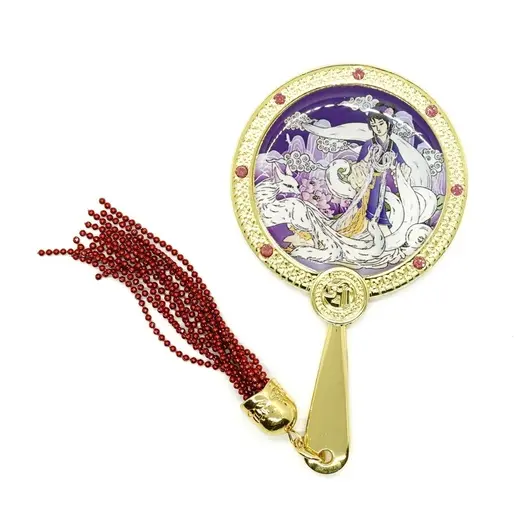Amuleta Feng Shui Vulpea alba cu 9 cozi 2020