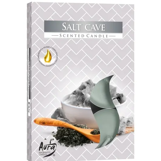 Set 6 pastile lumanari parfumate Bispol - Salt Cave
