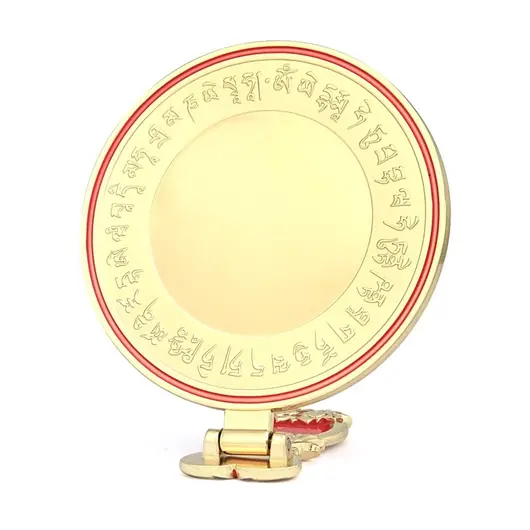 Statueta Feng Shui Oglinda cu Phoenix si Mantra pentru indeplinirea dorintelor 2020