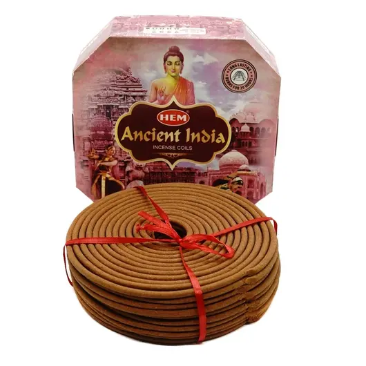 Betisoare parfumate spirala HEM - Ancient India 10 buc (Incense coils)