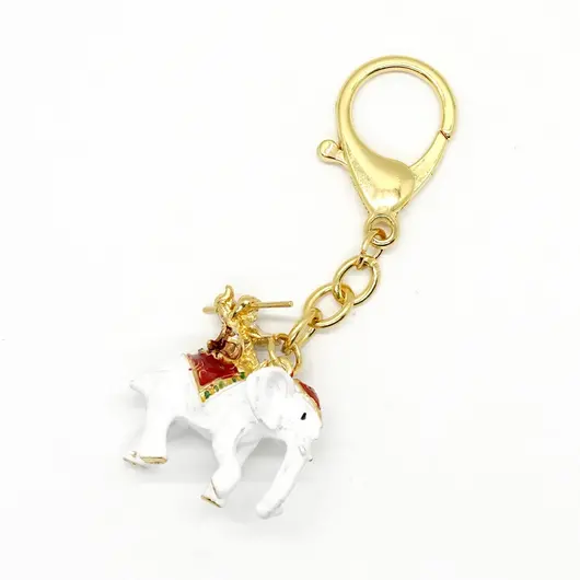 Breloc Feng Shui Amuleta Maimuta pe Elefant 2020