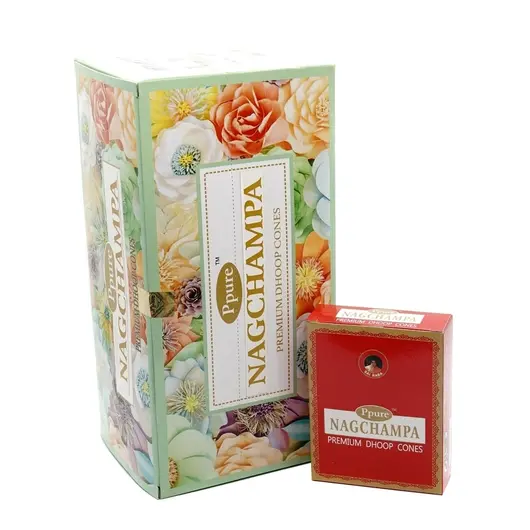 Conuri parfumate fumigatie Ppure Nag Champa 10 buc