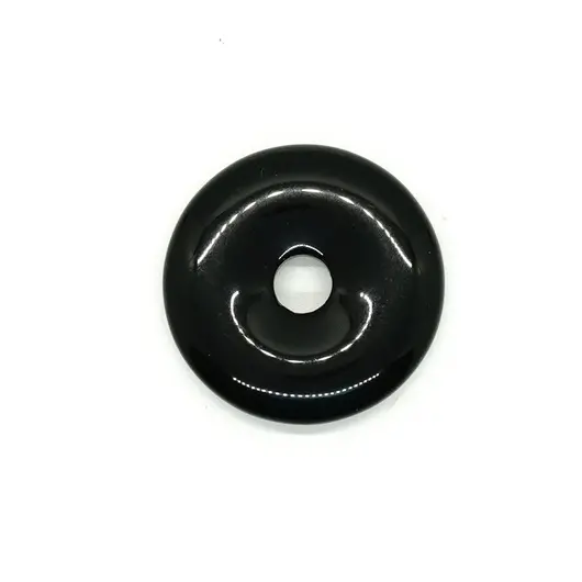 Pandantiv piatra pi donut onix 30mm