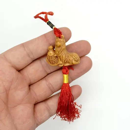 Amuleta canaf Feng Shui caine cu crap