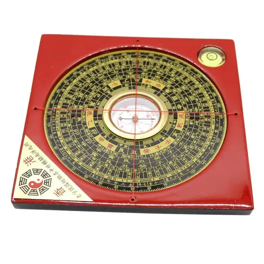 Busola geometrica Feng Shui Luo Pan mica 11cm - Premium