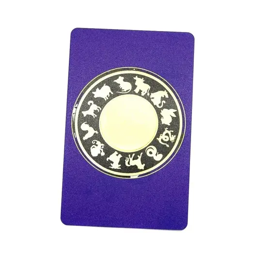 Card Feng Shui din plastic Amuleta Suma lui 10