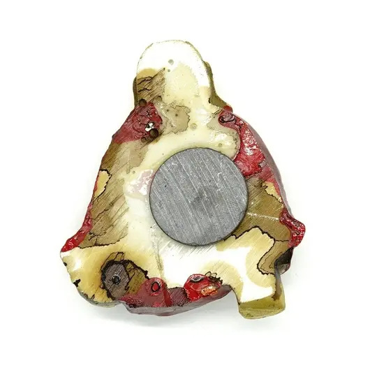 Magnet din rasina Buddha vesel 7cm