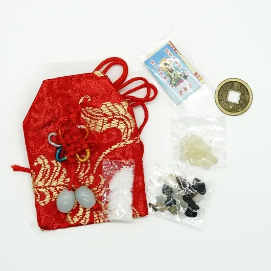 Saculet Feng Shui pentru protectie si prosperitate, imagine 2